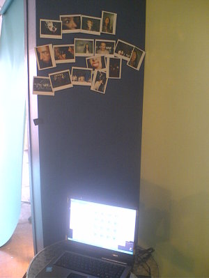 Polaroid booth