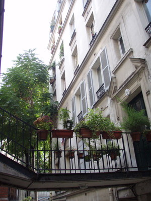 View from Paris Apartment