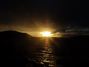Sunset on the hawkesbury