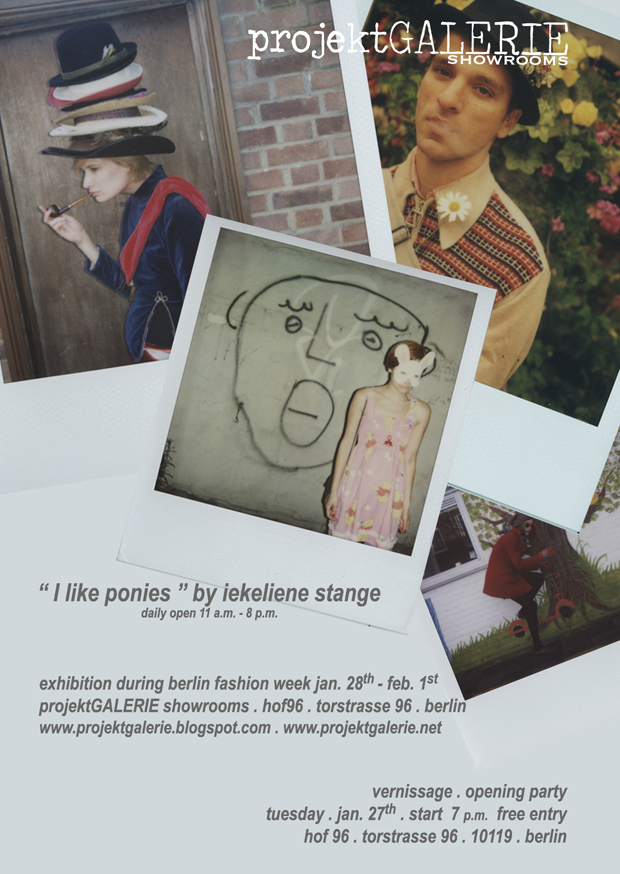 Iekeliene's first solo photo exhibition