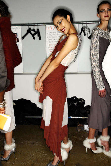 Altuzarra FW 2011 Fashion Show New York Backstage