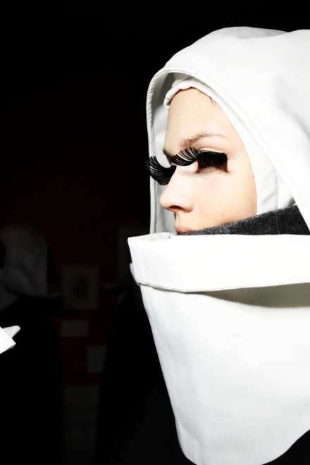 Thom Browne FW 2011 Fashion Show New York Backstage ( his first women's collection )