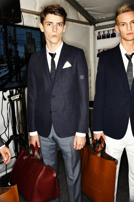 Louis Vuitton Men's SS 12 ( Kim Jones ) Fashion Show Paris Backstage