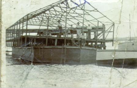 Old barge Port Augusta