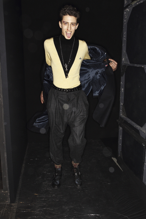 Vivienne Westwood AW13/14 Men Fashion Show Milan Backstage