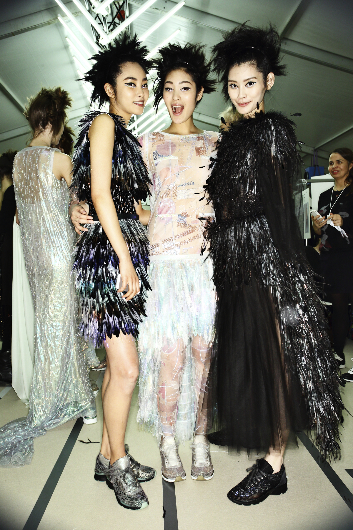 Chanel Haute Couture Show Paris Backstage