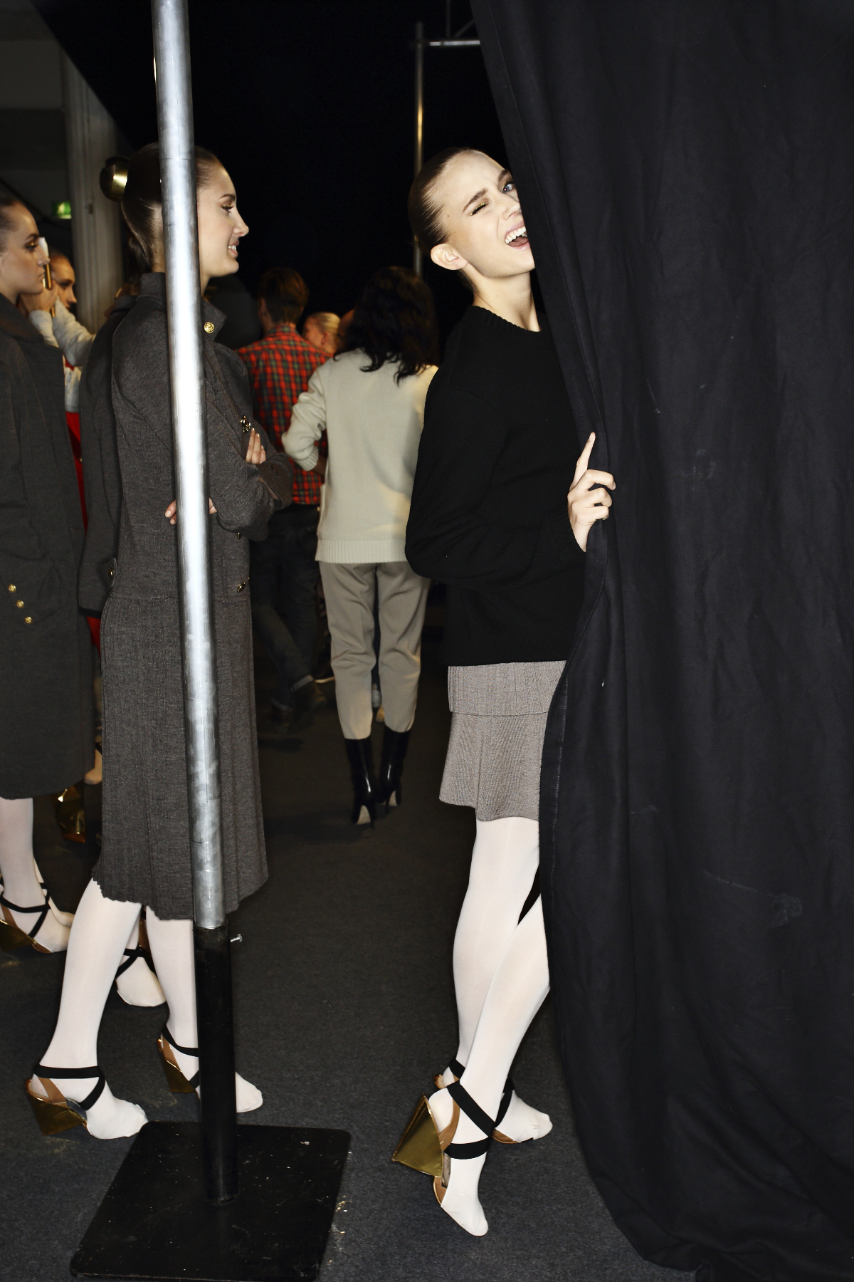 Busnel AW14-15 Fashion Show Stockholm Backstage