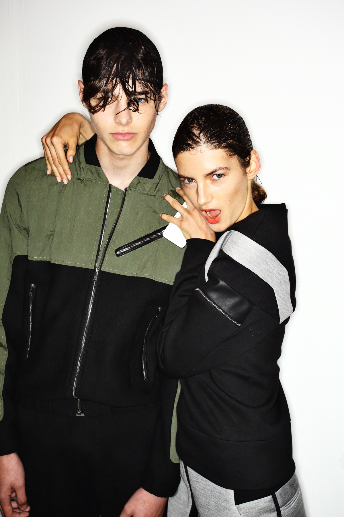 Tim Coppens SS15 Fashion Show New York Backstage