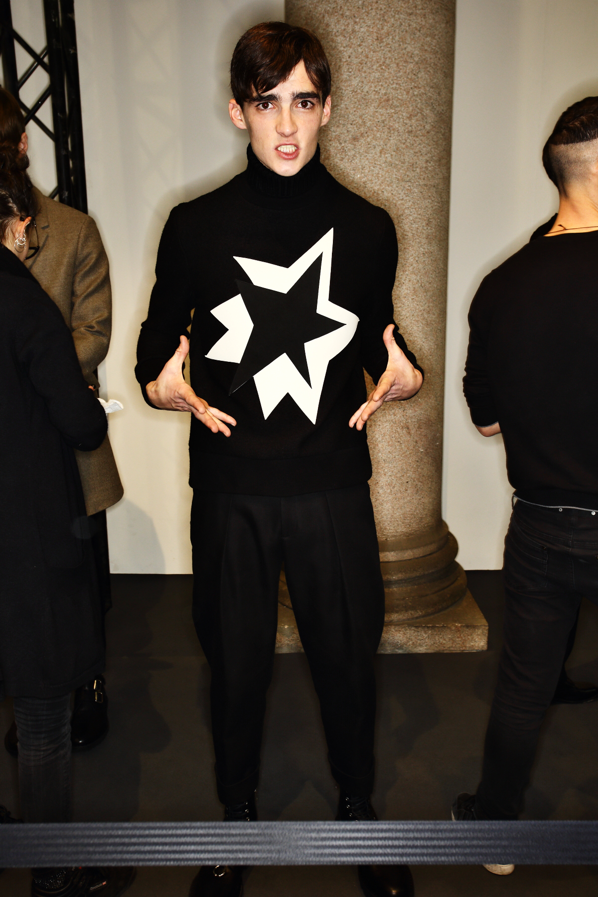 Neil Barrett AW1516 Men Fashion Show Milan Backstage