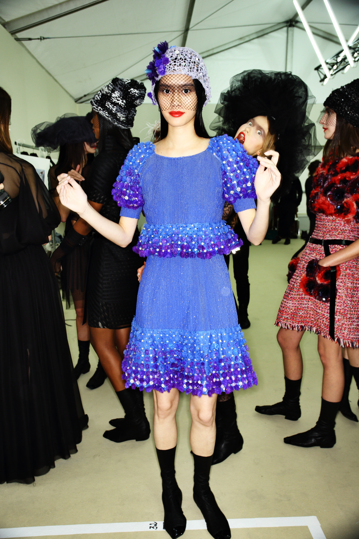 CHANEL Spring 2015 Haute Couture Show Paris Backstage
