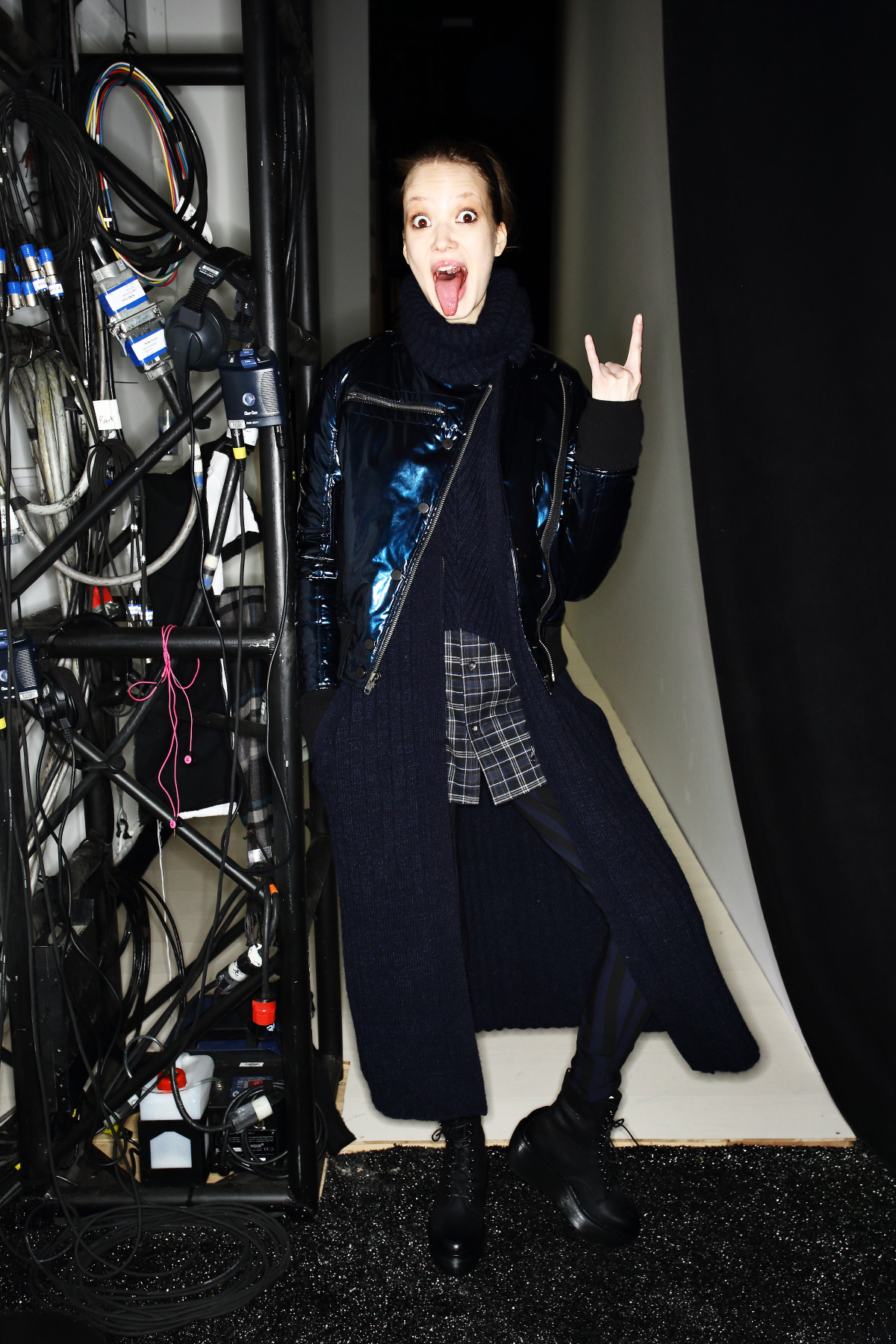 Richard Chai FW1516 Fashion Show New York Backstage