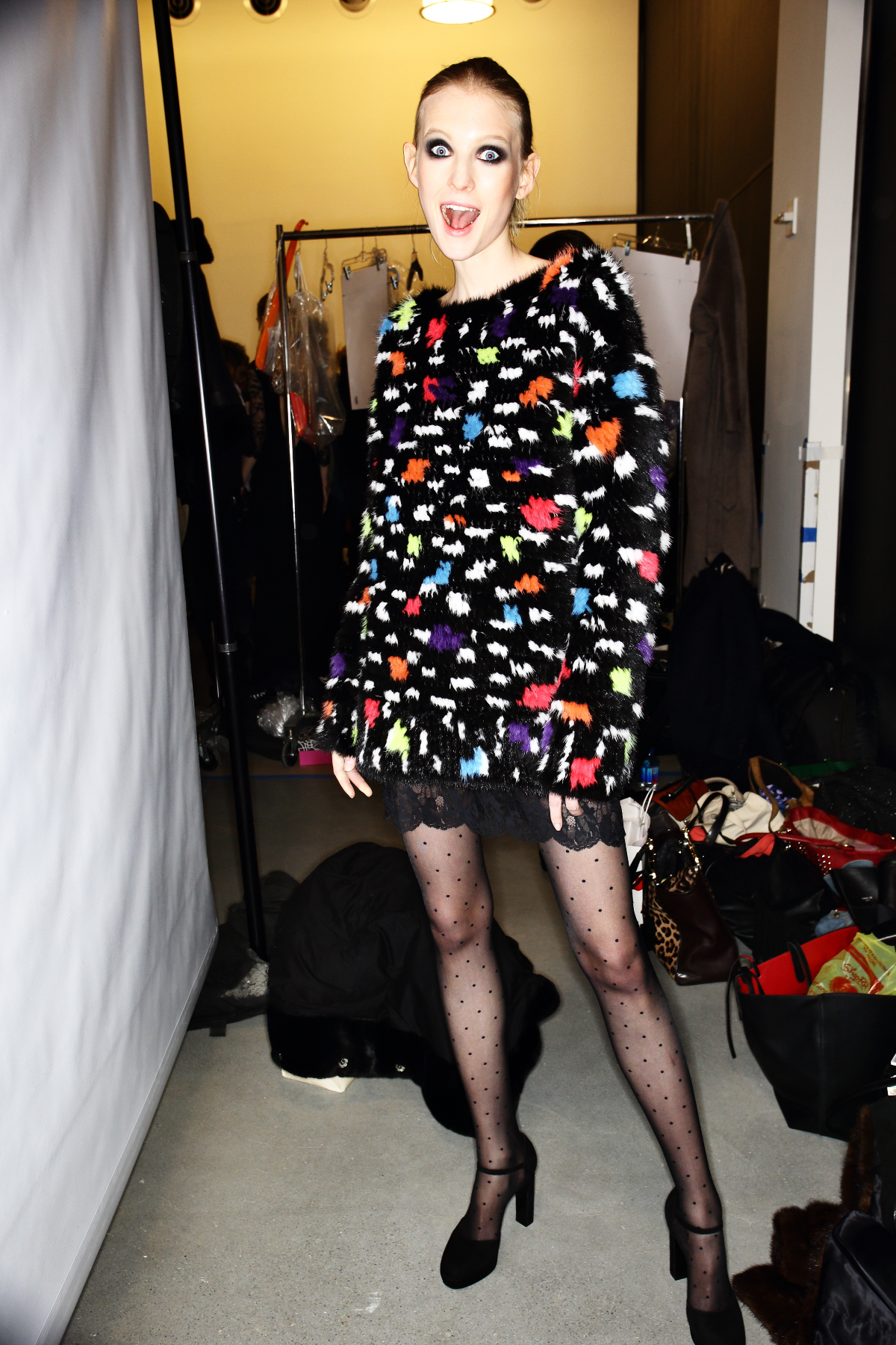 Diane Von Furstenberg FW1516 Fashion Show New York Backstage