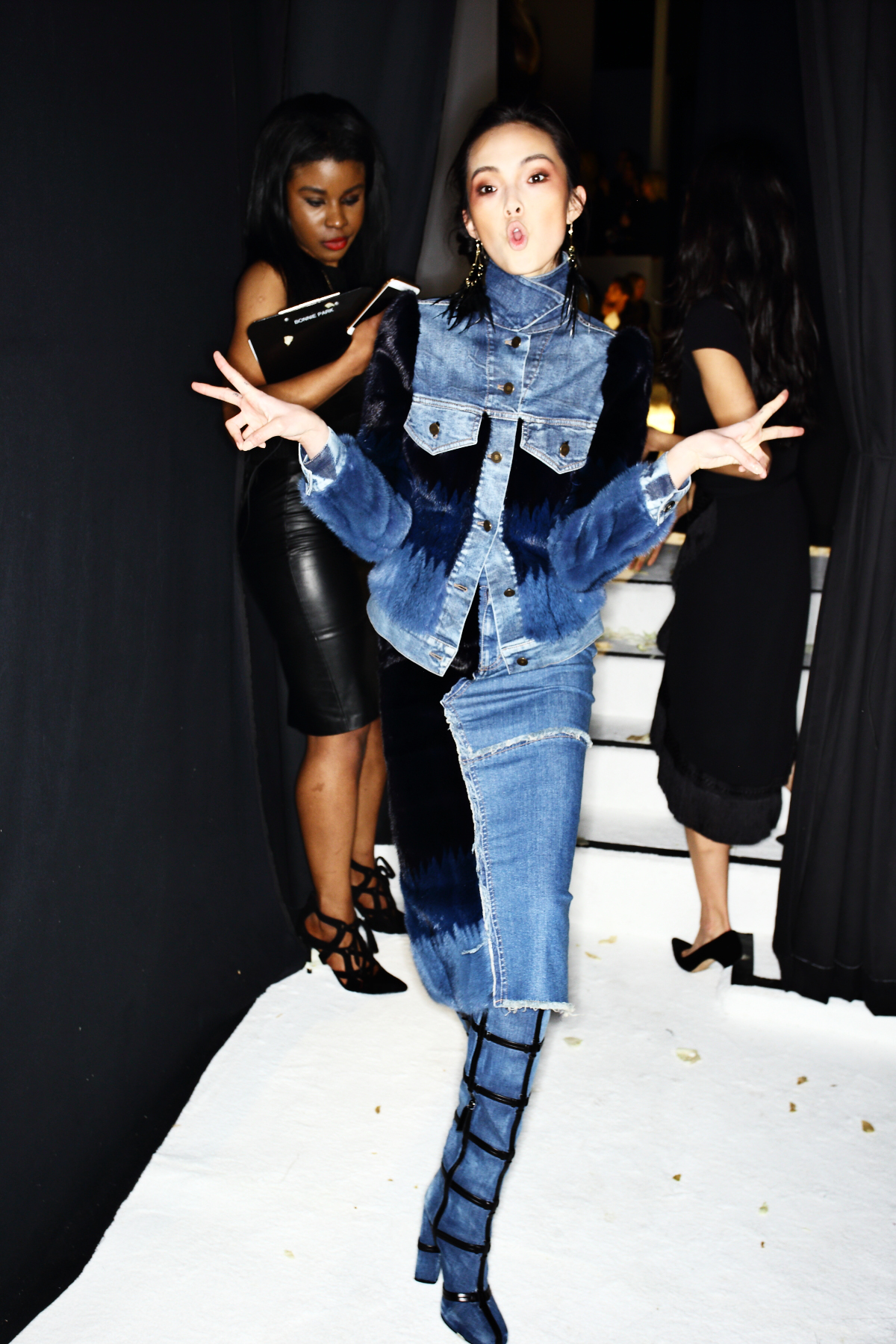 Tom Ford FW1516 Fashion Show Los Angeles Backstage