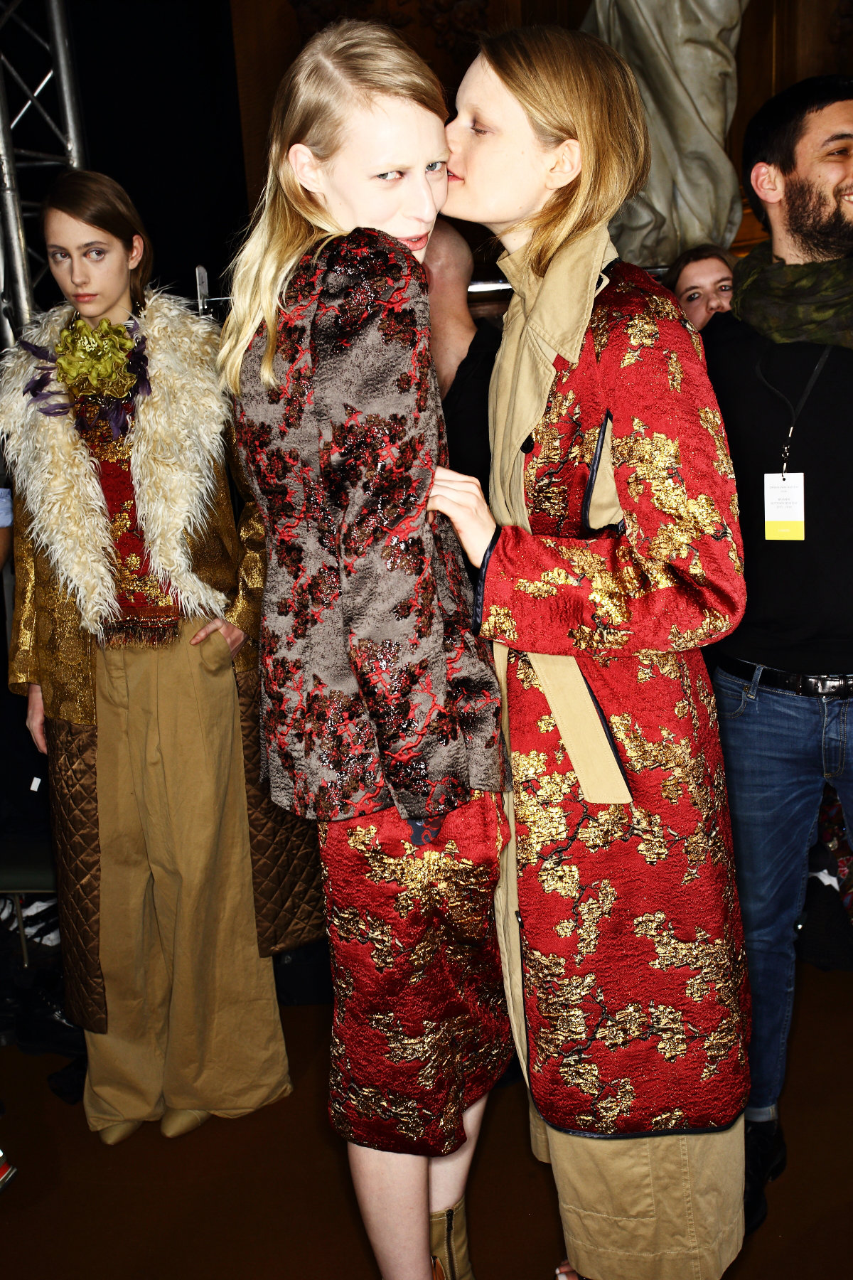 Dries Van Noten AW1516 Fashion Show Paris Backstage