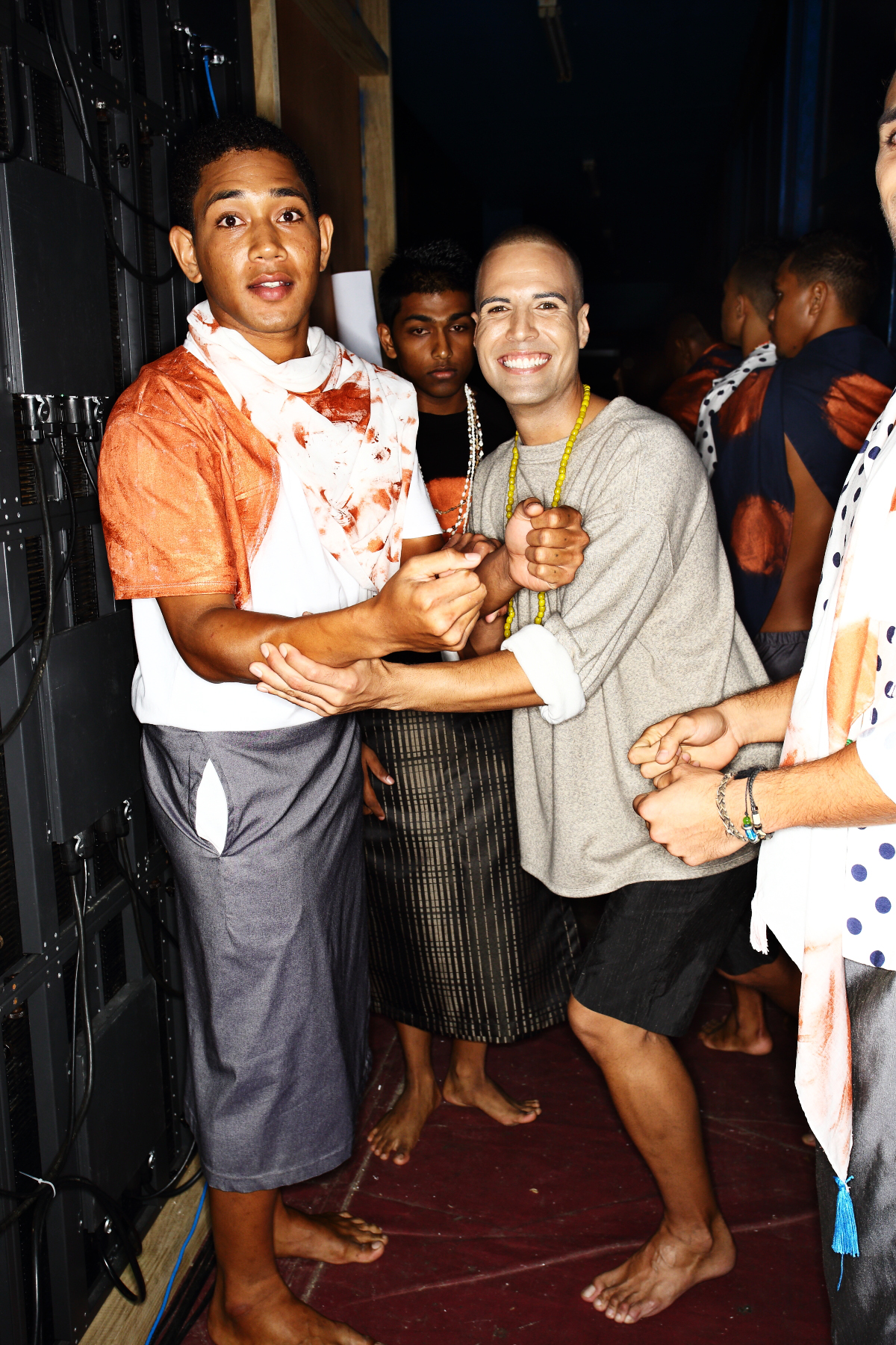 Huudaverti Man Fashion Show Suva, Fiji Backstage