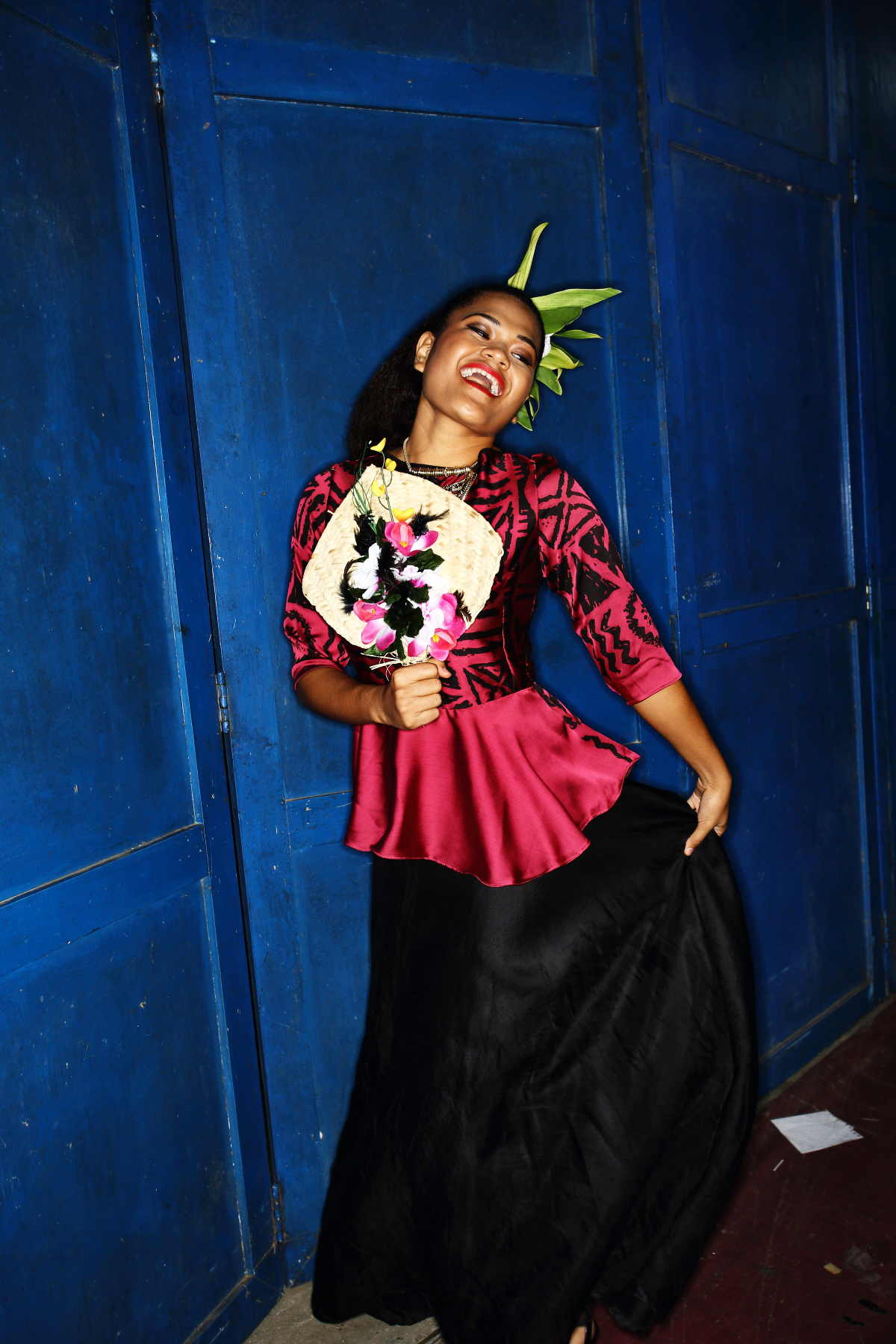 Kui Viti by Epeli Tuibeqa Fashion Show Suva, Fiji Backstage