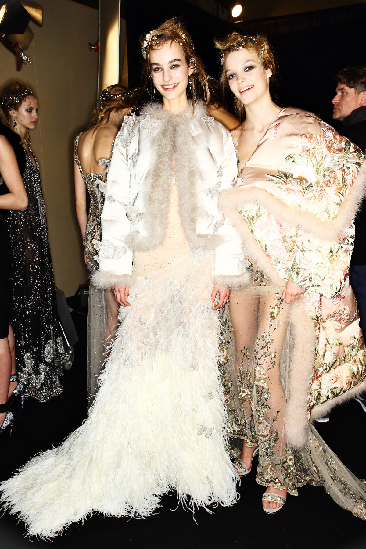McQueen AW1617 Fashion Show London Backstage