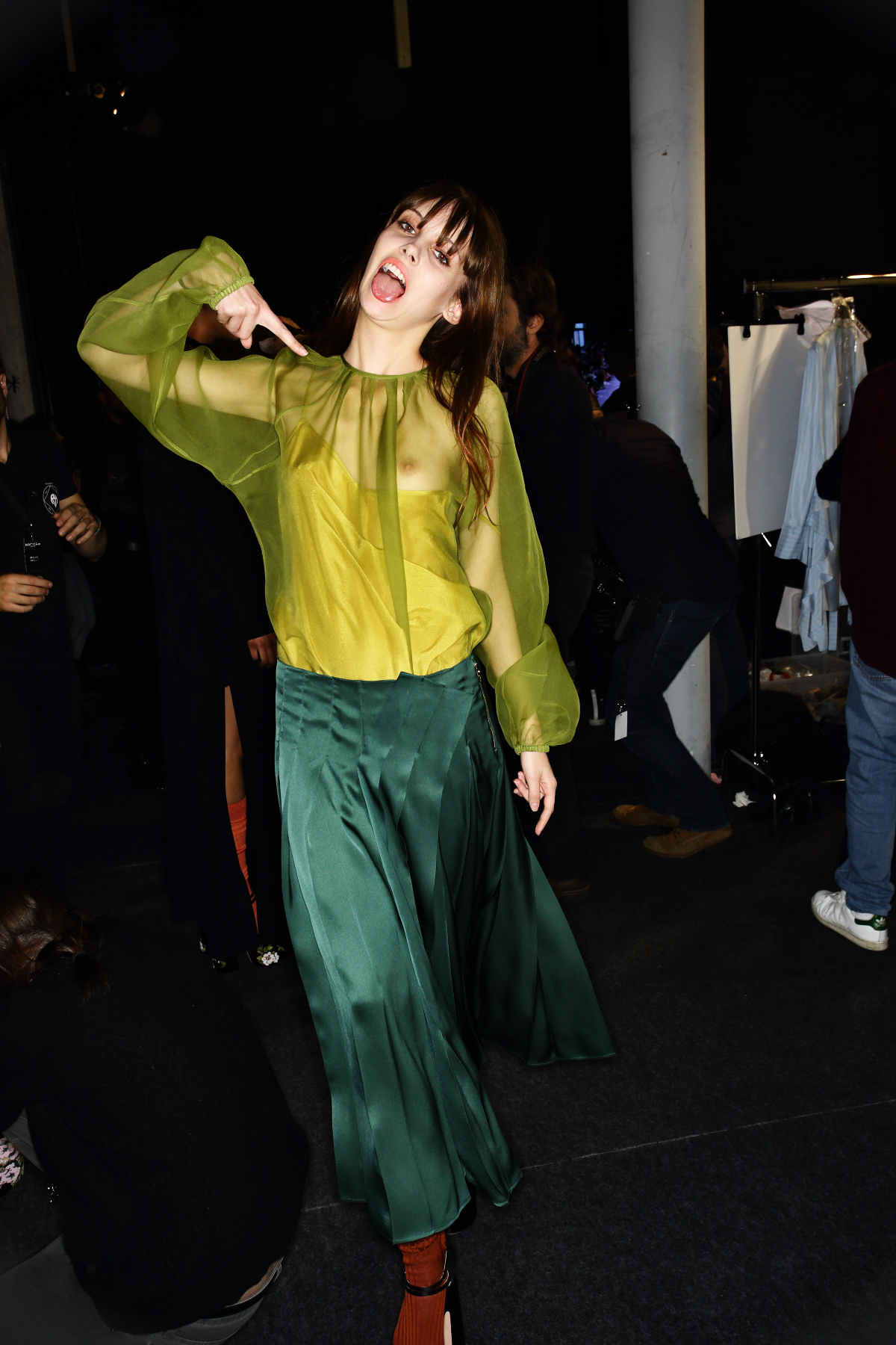 Rochas AW1617 Fashion Show Paris Backstage