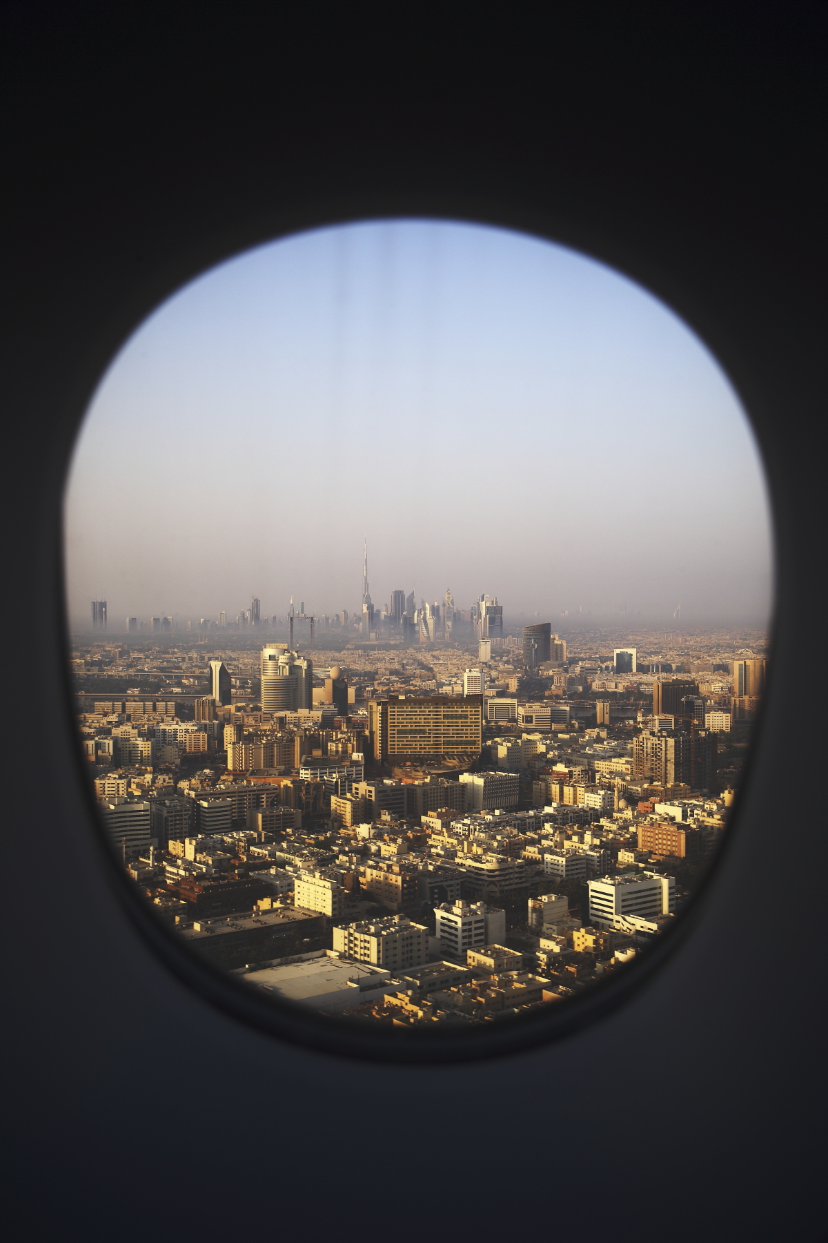Landing into Dubai