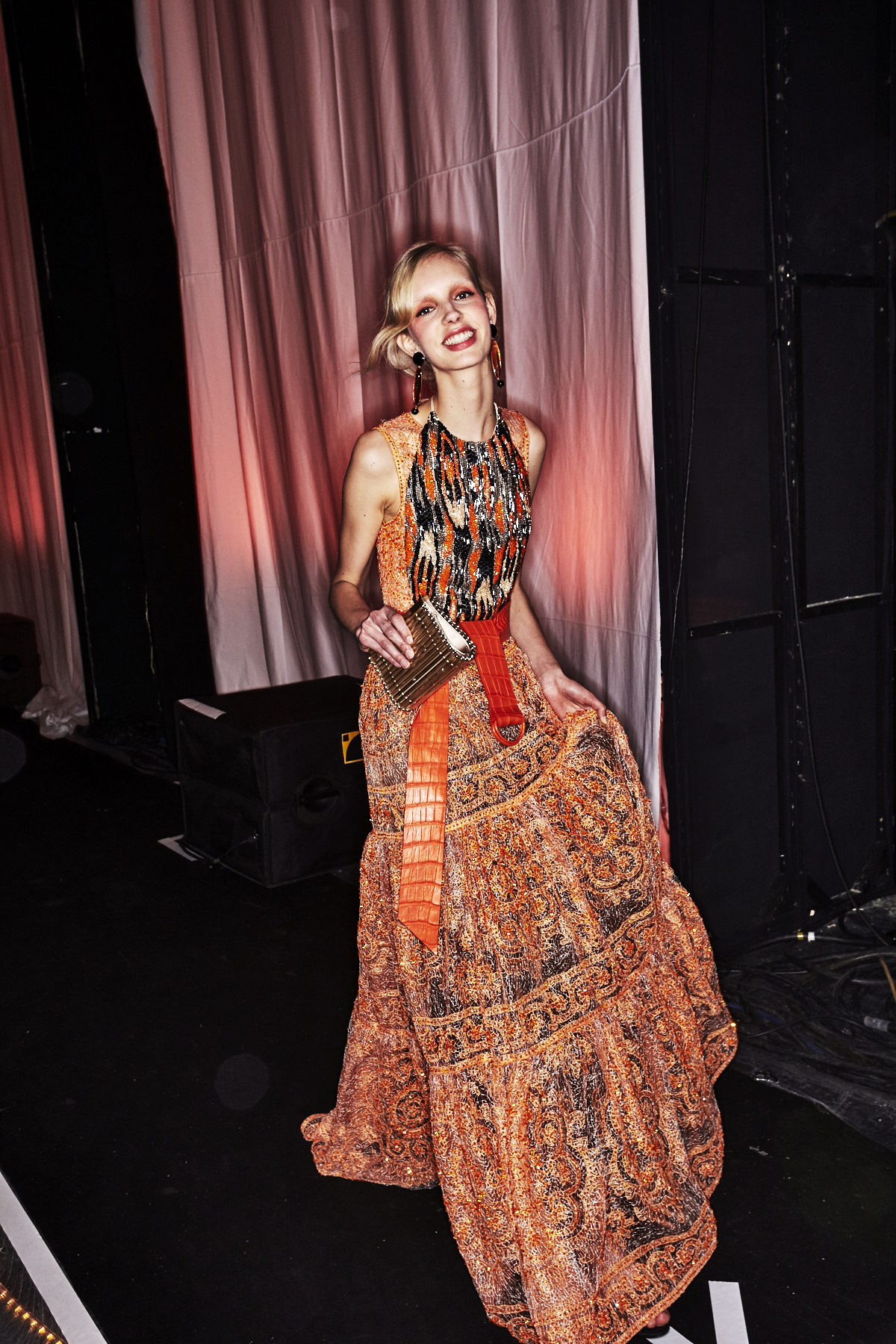 Armani Prive SS17 Haute Couture Show Paris Backstage