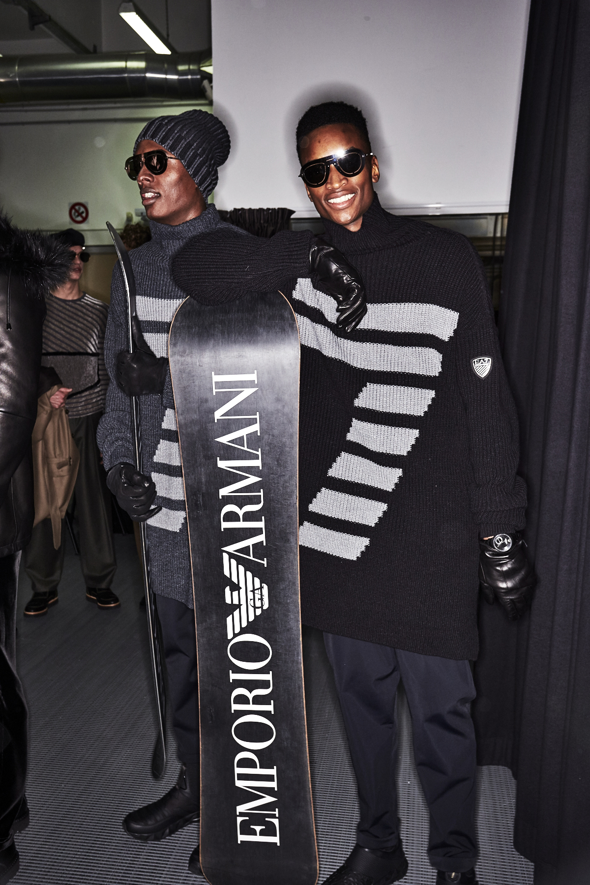 Emporio Armani Fall 17 Men Fashion Show Milan Backstage