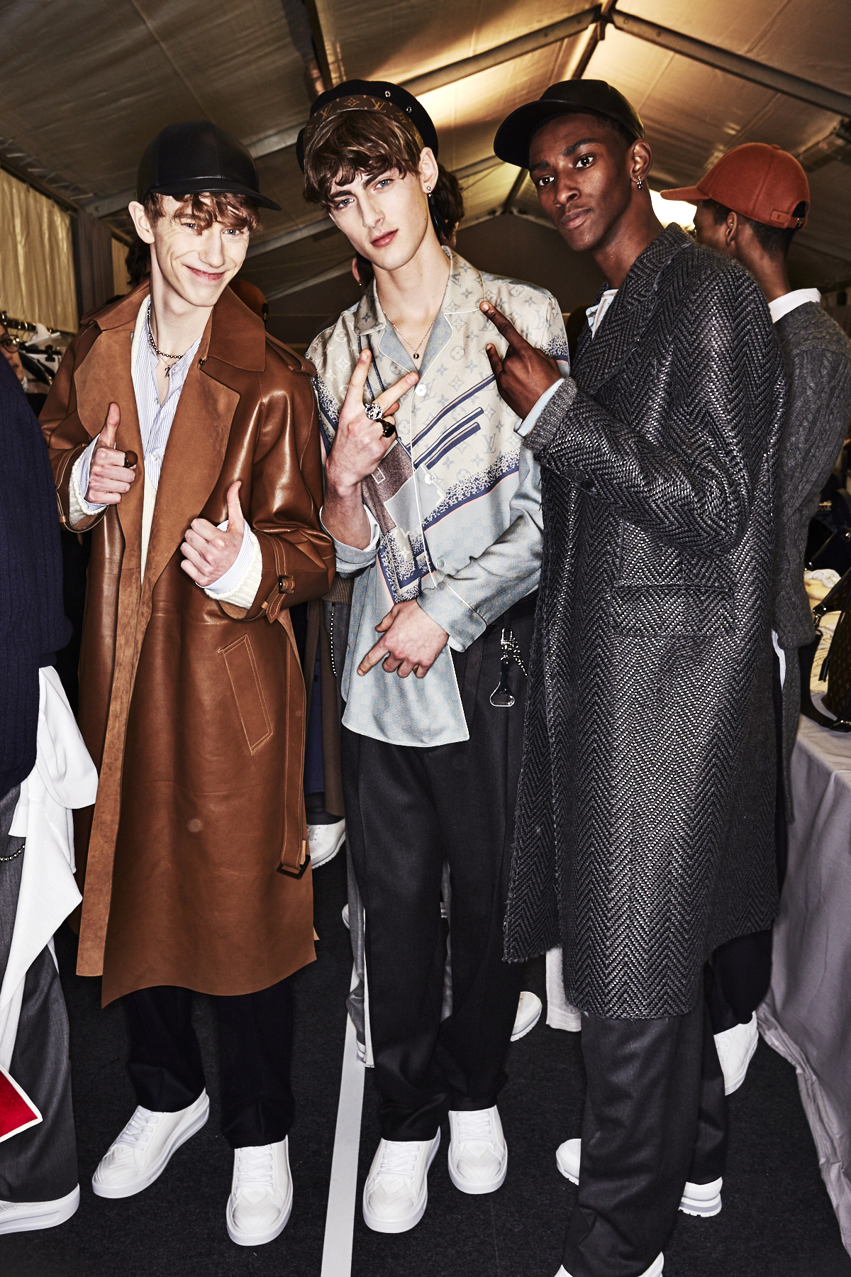 Louis Vuitton Fall 17 Men Fashion Show Paris Backtage