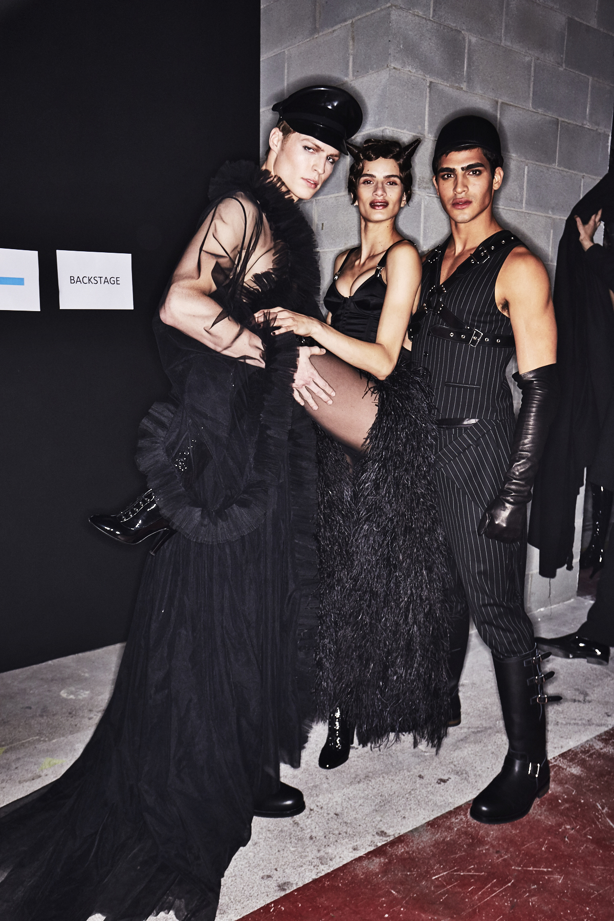 Moschino by Jeremy Scott AW1819 Men Fashion Show Milan Backstage