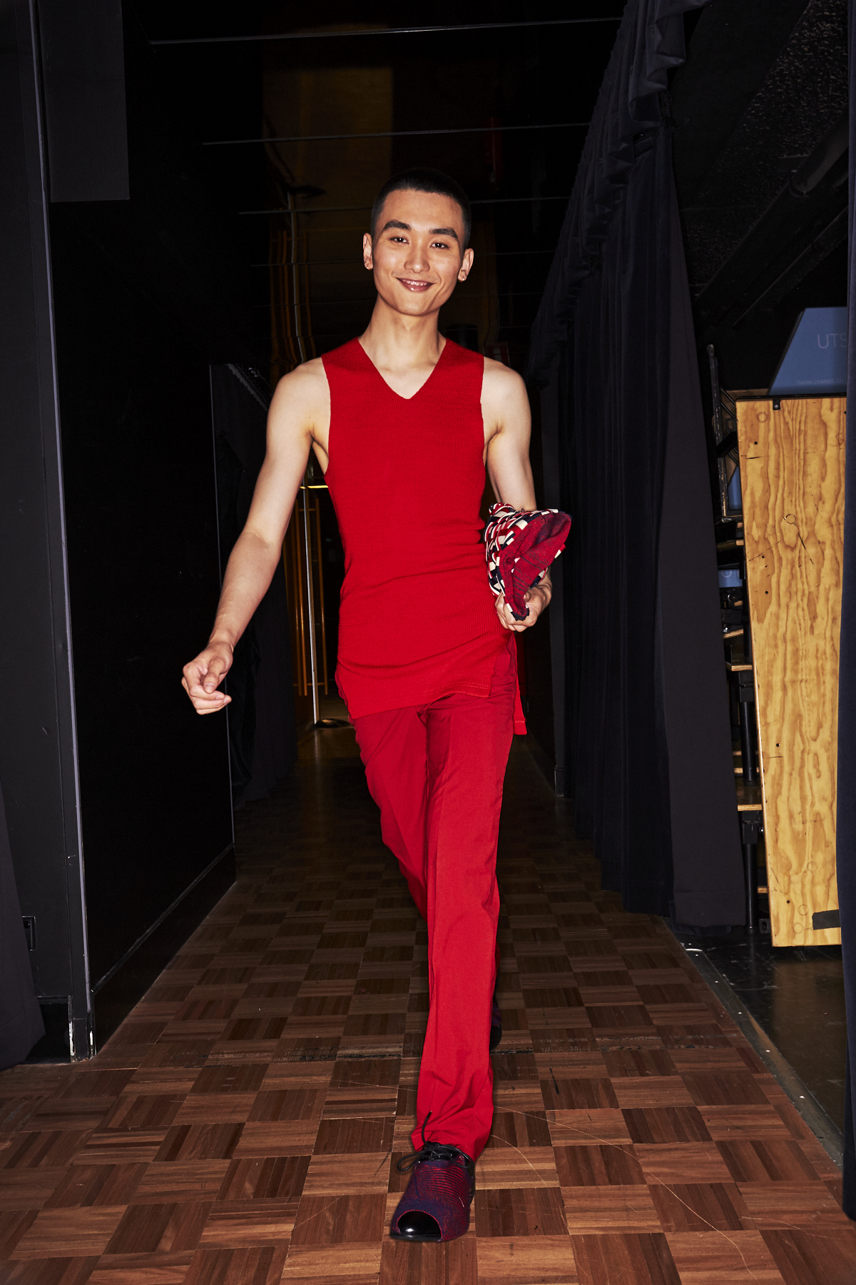 Ying Huang 2019 UTS Graduate Fashion Show Backstage