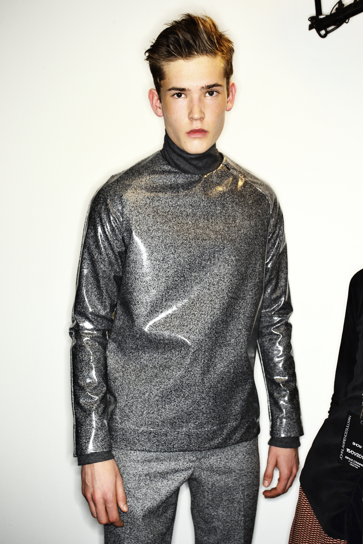 John Lawrence Sullivan AW14-15 Men Fashion Show Backstage