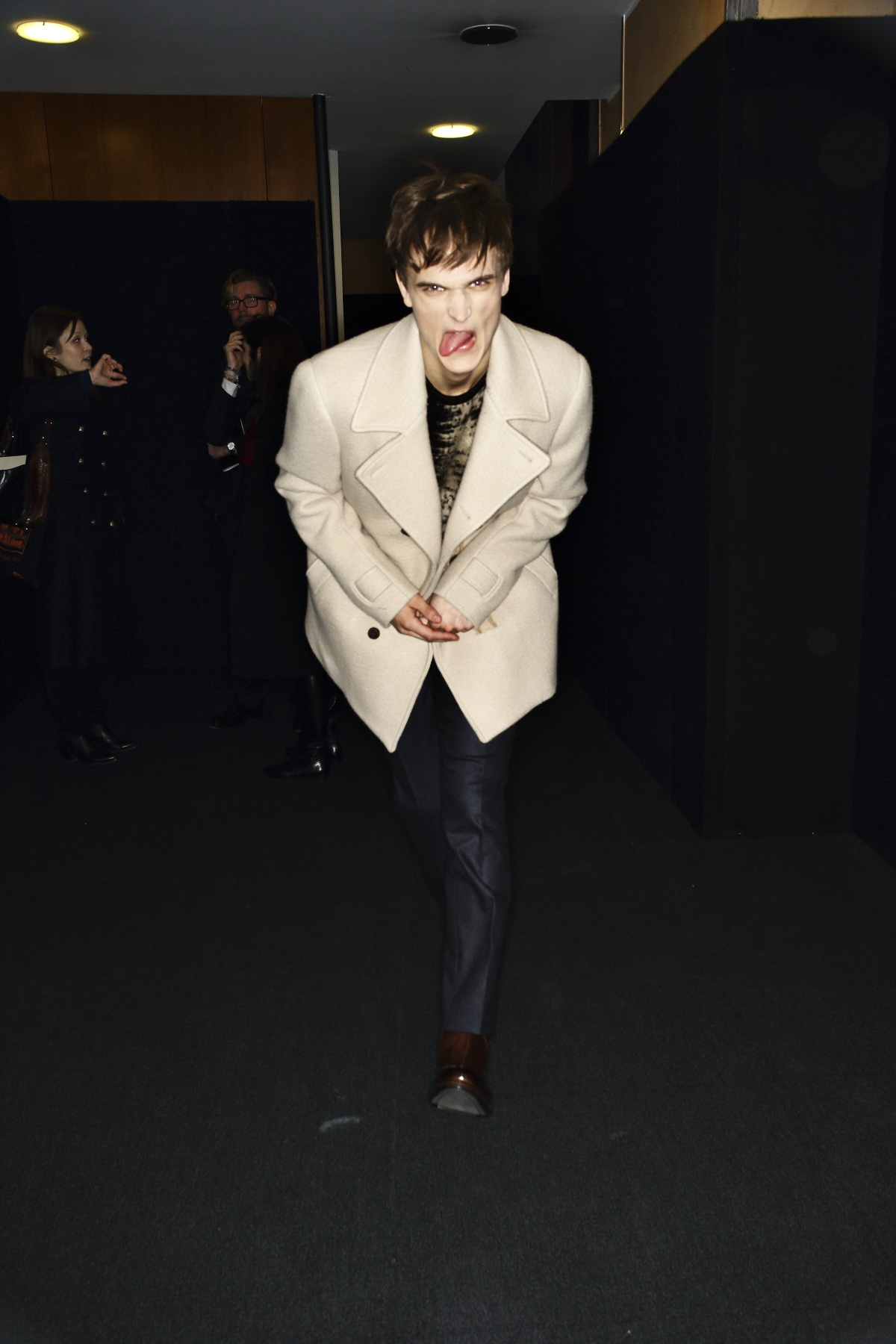 Salvatore Ferragamo AW14-15 Men Fashion Show Backstage Milan