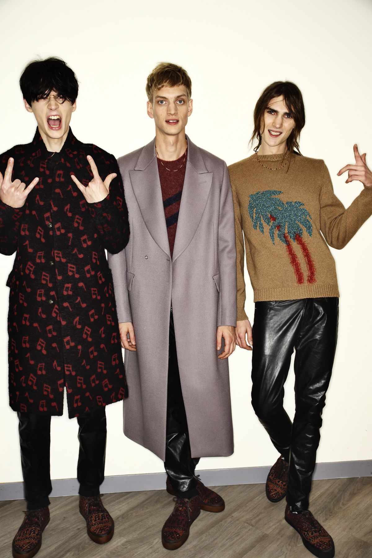 Paul Smith AW14-15 MEn Fashion Show Paris Backstage