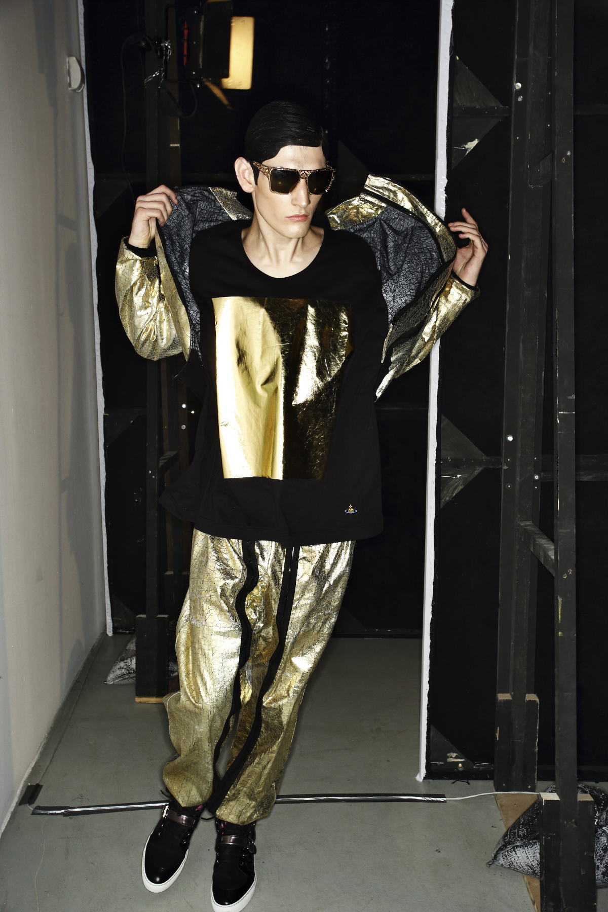 Vivienne Westwood AW14-15 Men Fashion Show Milan Backstage