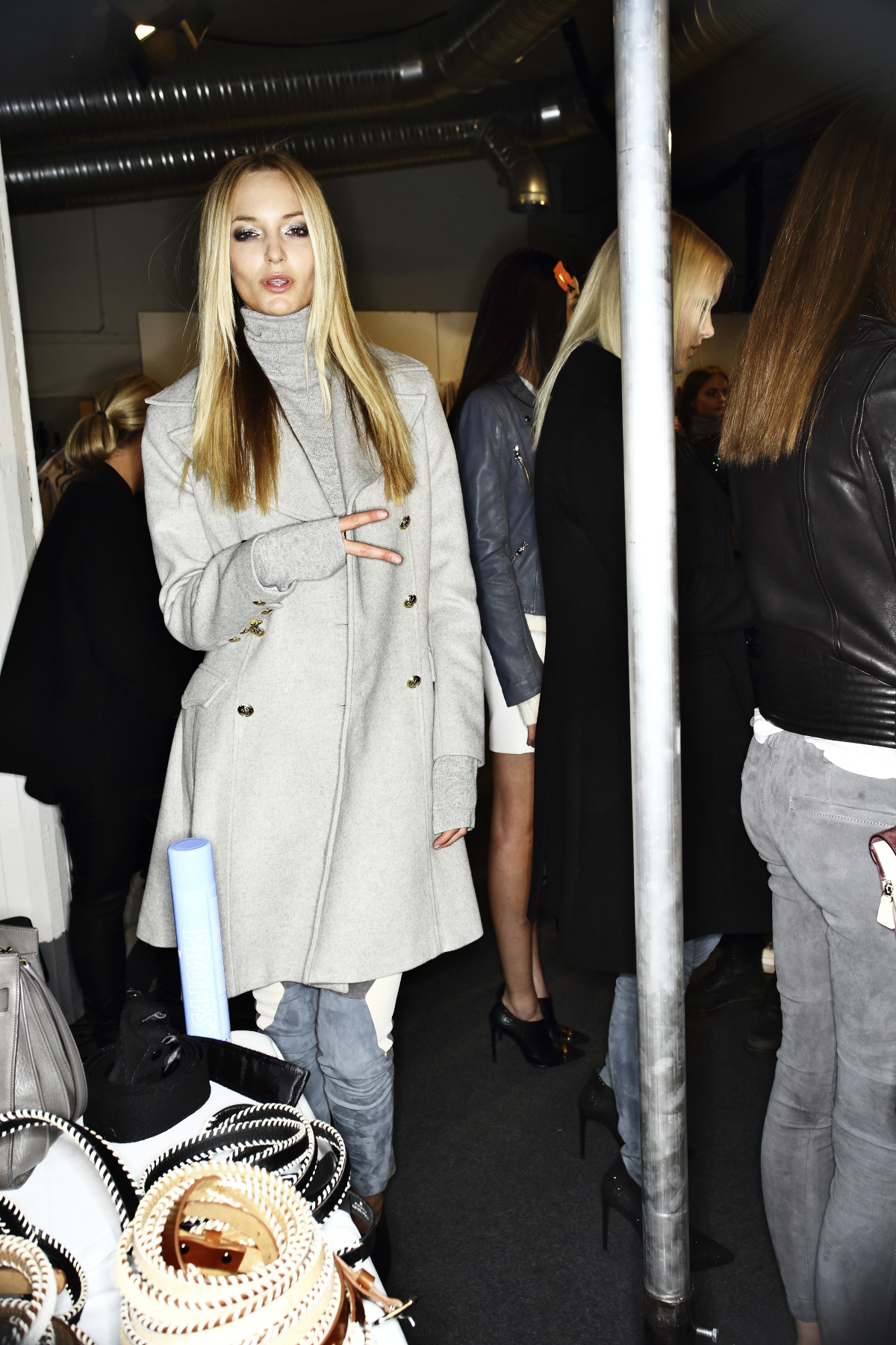 Hunky Dory AW14-15 Fashion Show Stockholm Backstage