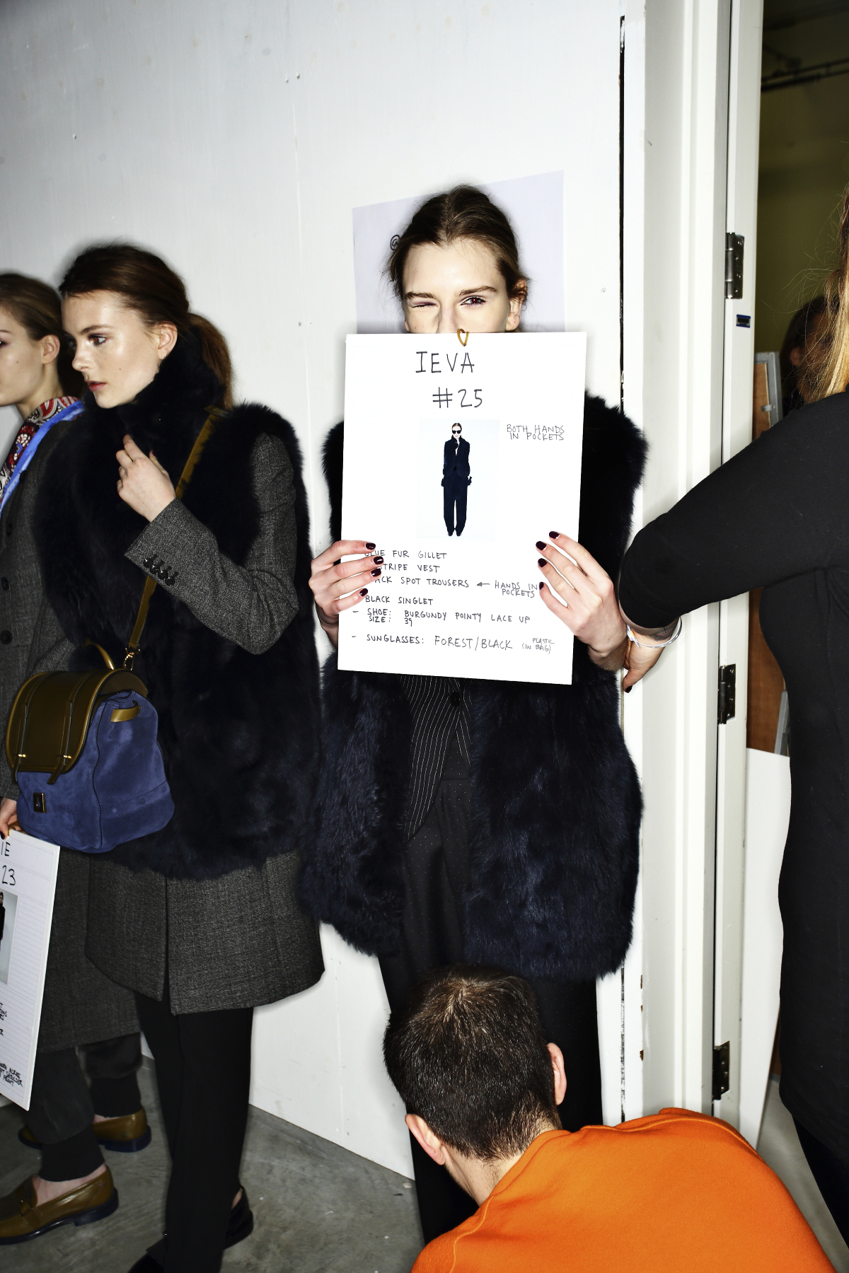 Paul Smith AW14-15 Fashion Show London Backstage