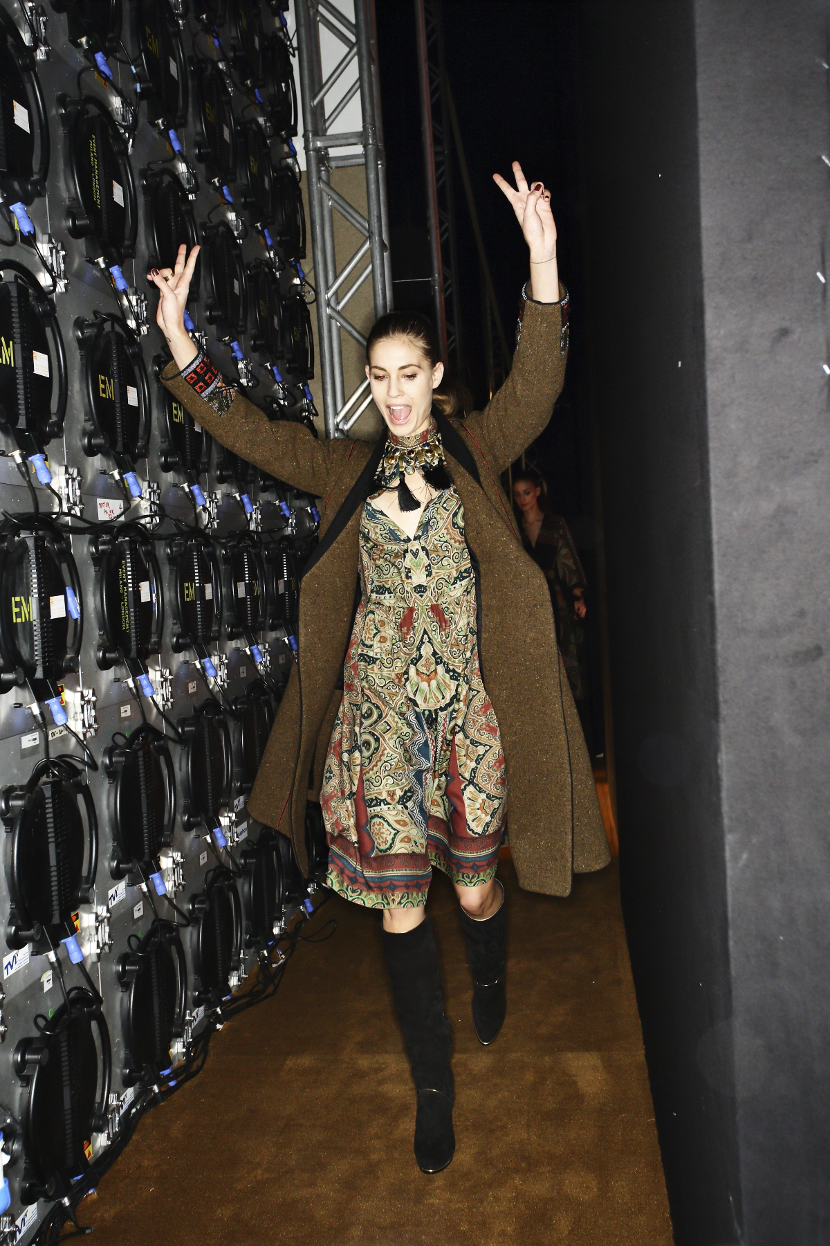 Etro AW14-15 Fashion Show Milan Backstage