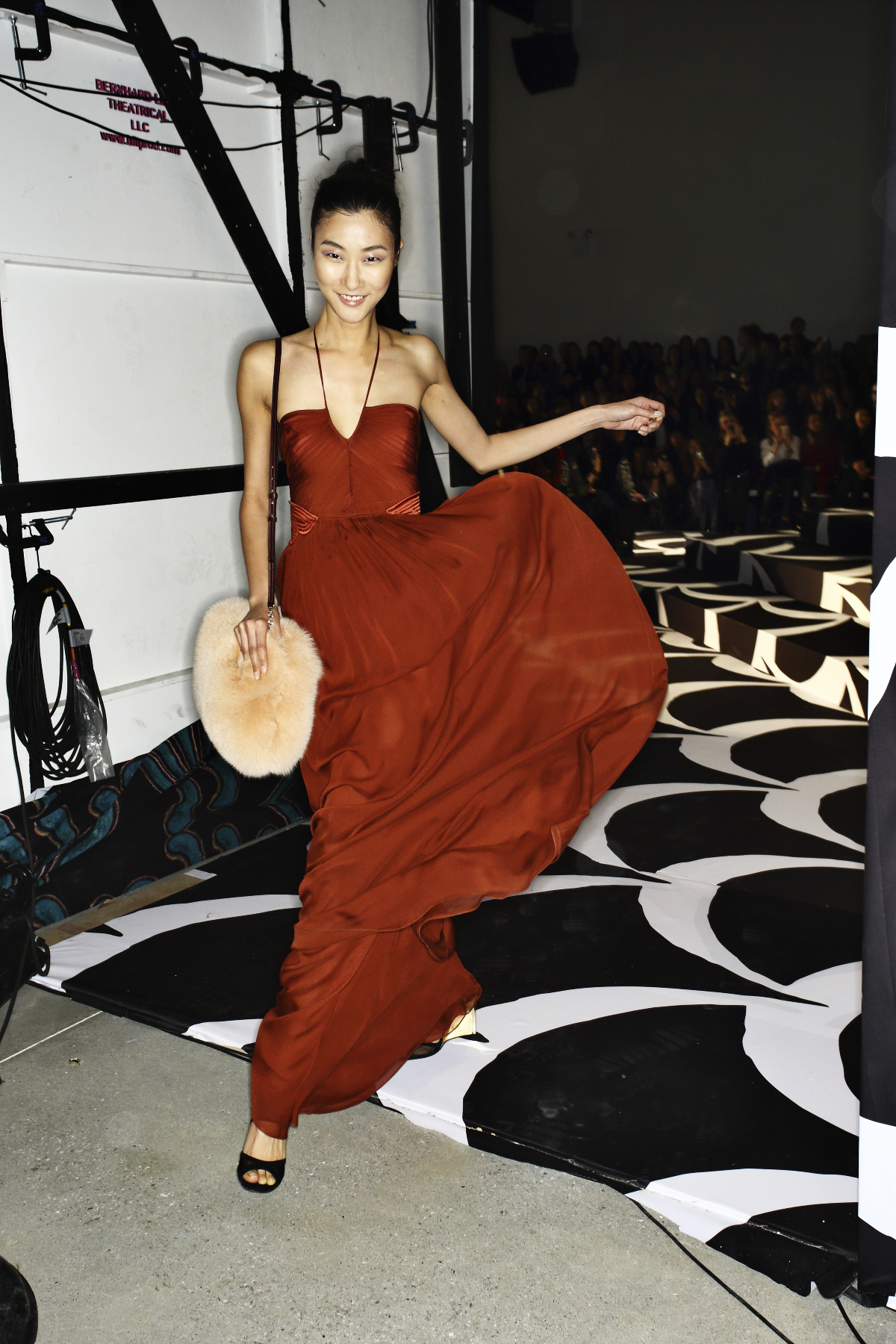 Diane Von Furstenberg AW14-15 Fashion Show New York Backstage