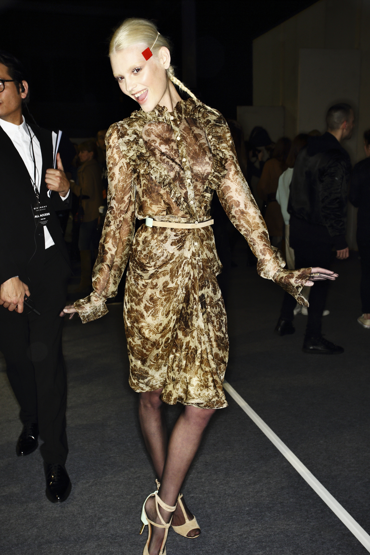 Givenchy AW14-15 Fashion Show Paris Backstage