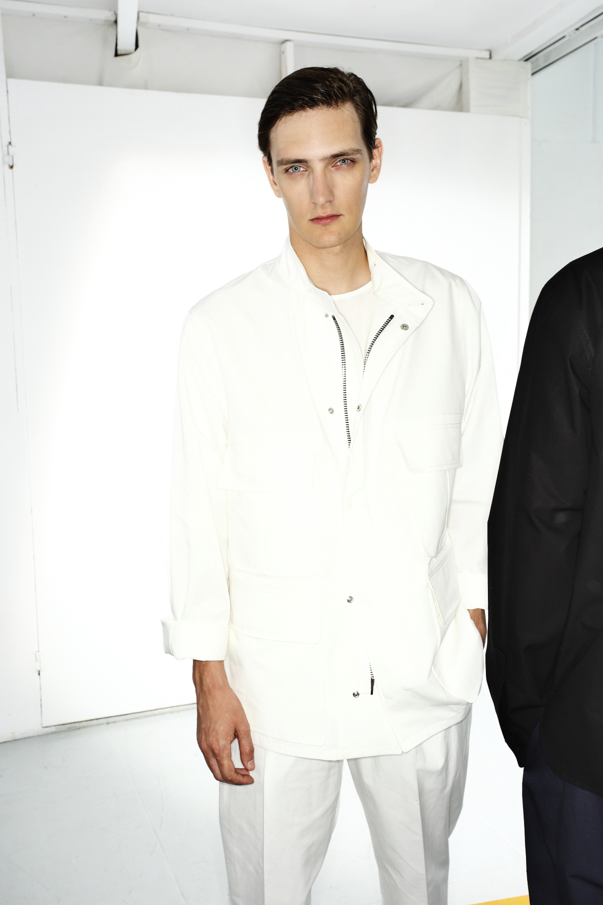 Christophe Lemaire SS15 Men Fashion Show Paris Backstage