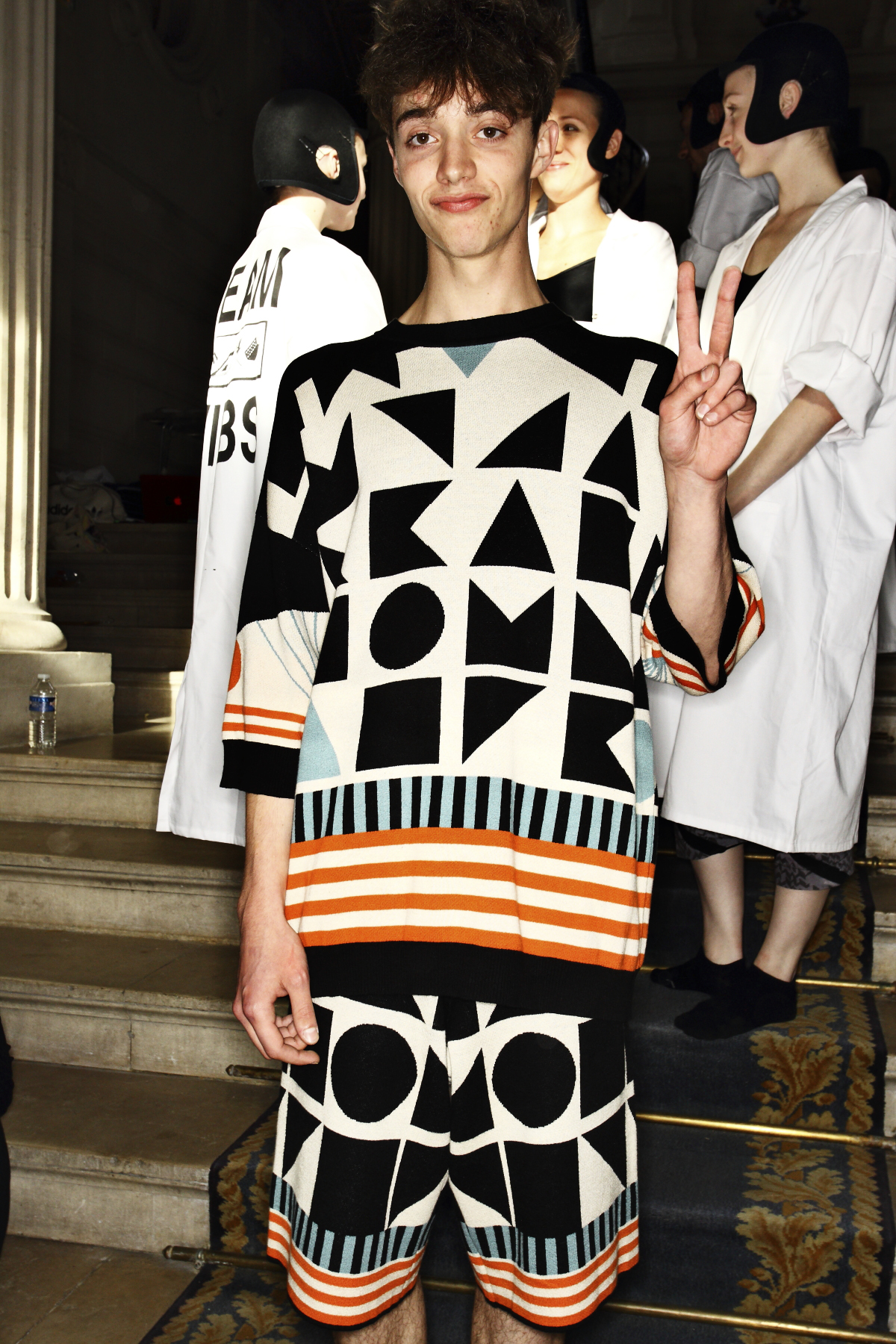 Henrik Vibskov SS15 Men Fashion Show Paris Backstage