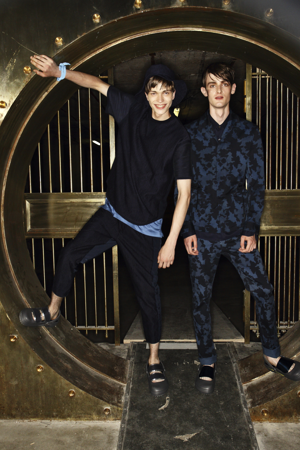 Wooyoungmi SS15 Men Fashion Show Paris Backstage