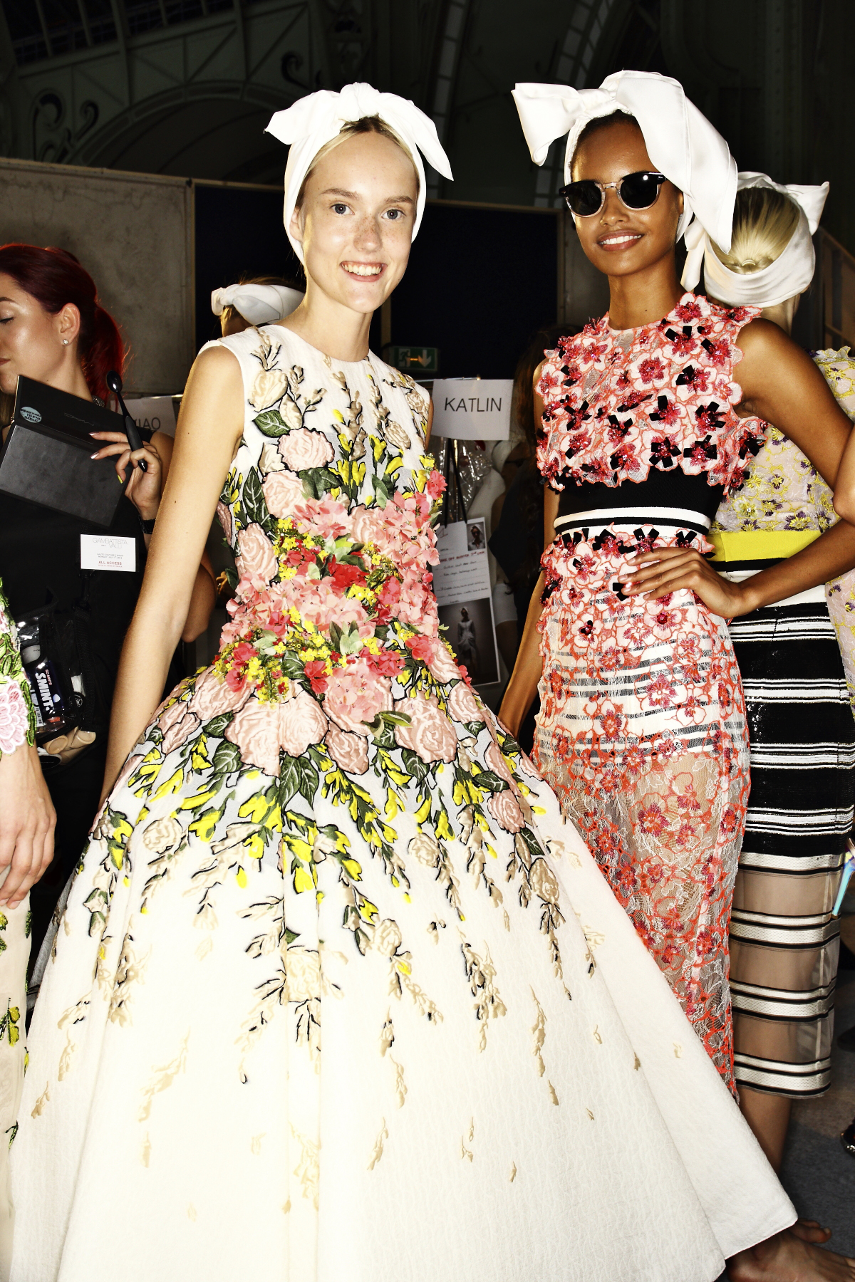 Giambattista Valli AW14-15 Haute Couture Show Paris Backstage