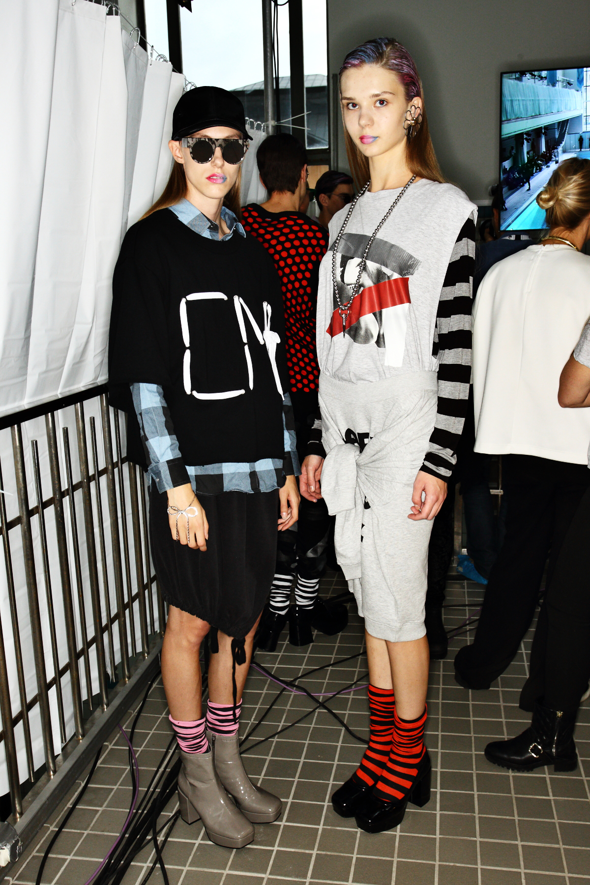 Cheap Monday SS15 Fashion Show Stockholm Backstage