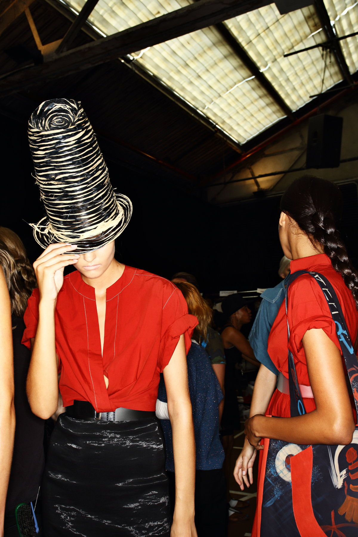 Donna Karan SS15 Fashion Show New York Backstage