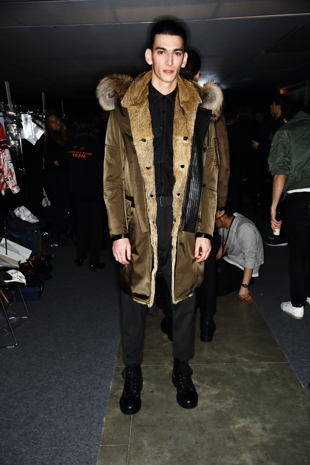 Cerruti AW1516 Men Fashion Show Paris Backstage