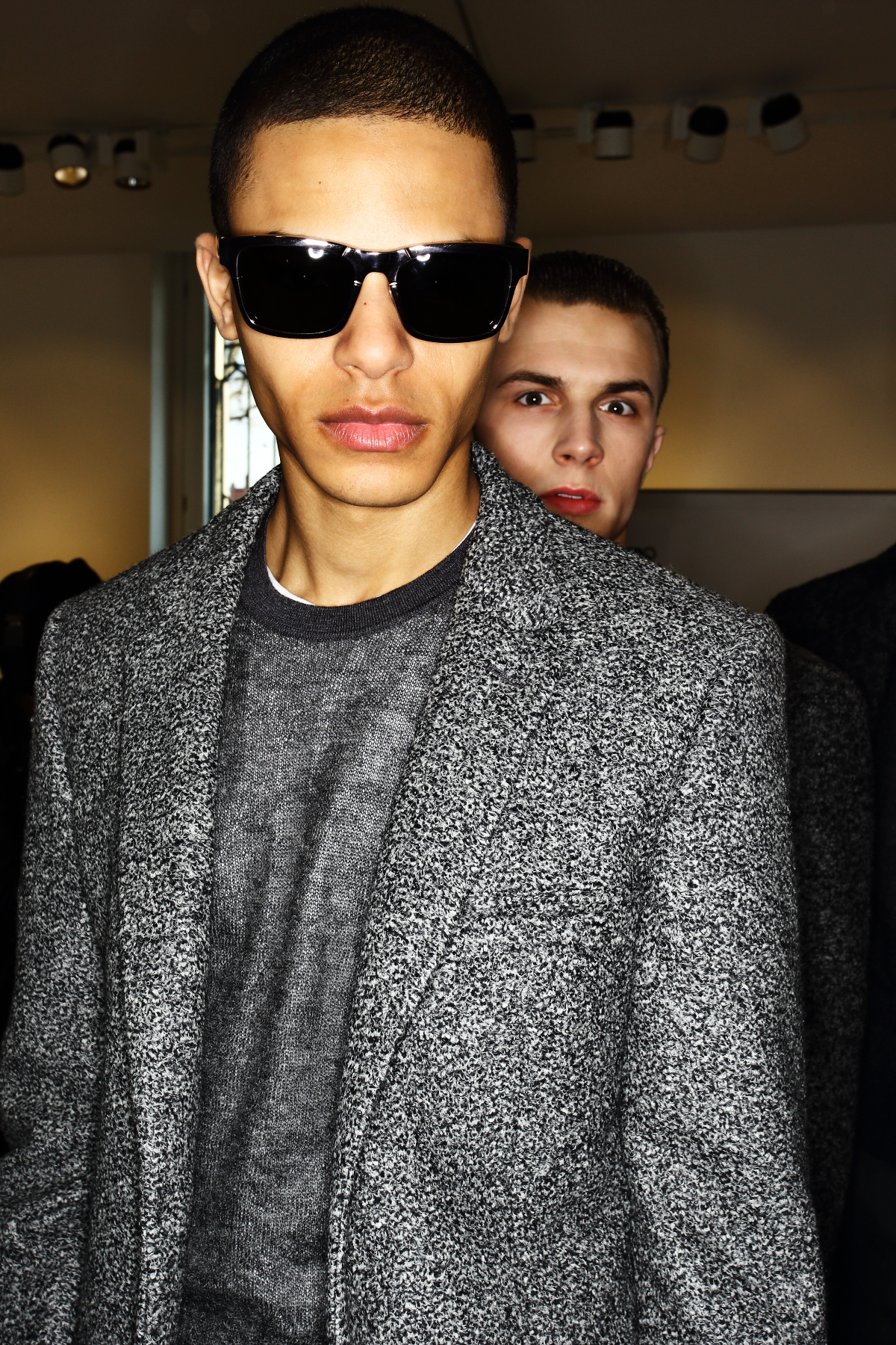 Calvin Klein Collection AW1516 Men Fashion Show Milan Backstage