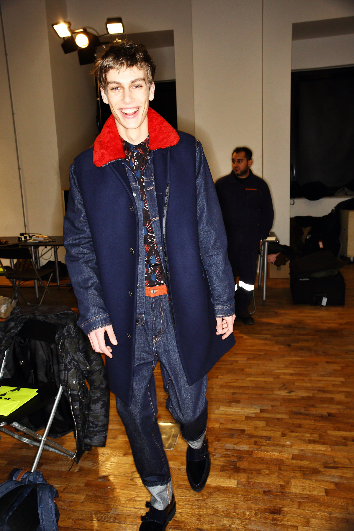 MSGM AW1516 Men Fashion Show Milan Backstage