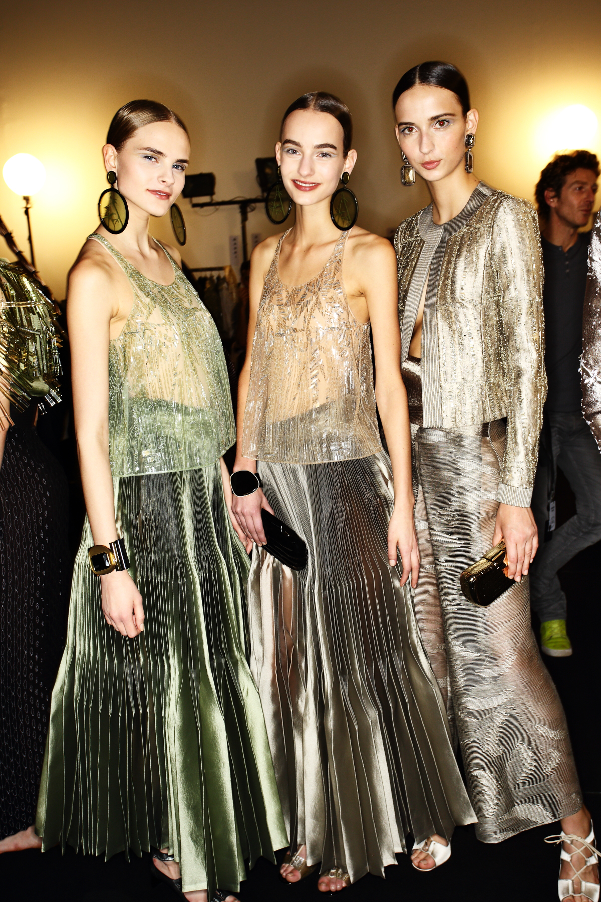 Armani Privé Spring 2015 Haute Couture Show Paris Backstage