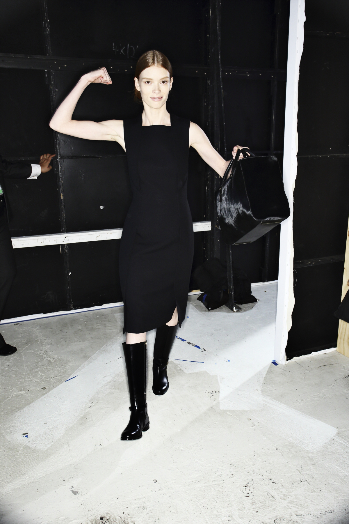 Boss Women FW1516 Fashion Show New York Backstage