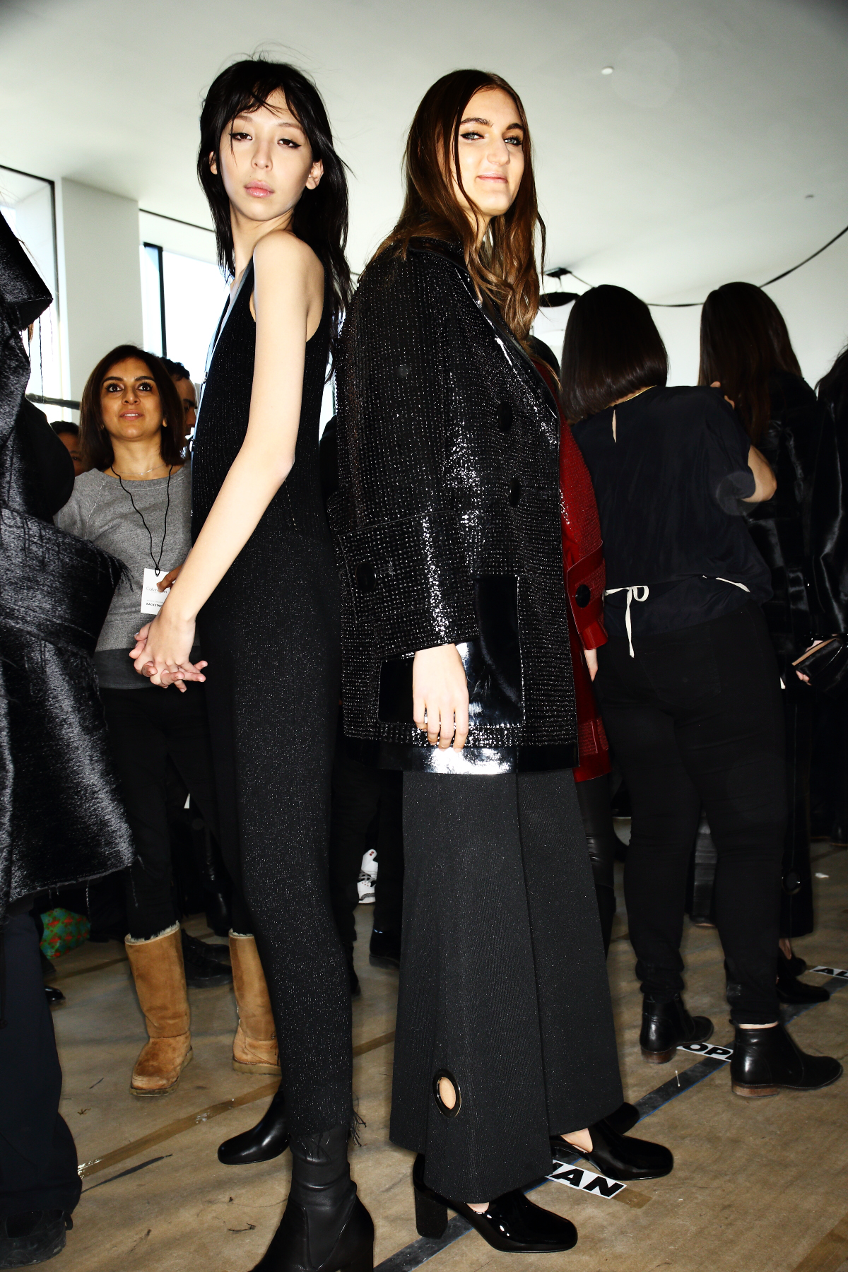 Calvin Klein FW1516 Fashion Show New York Backstage