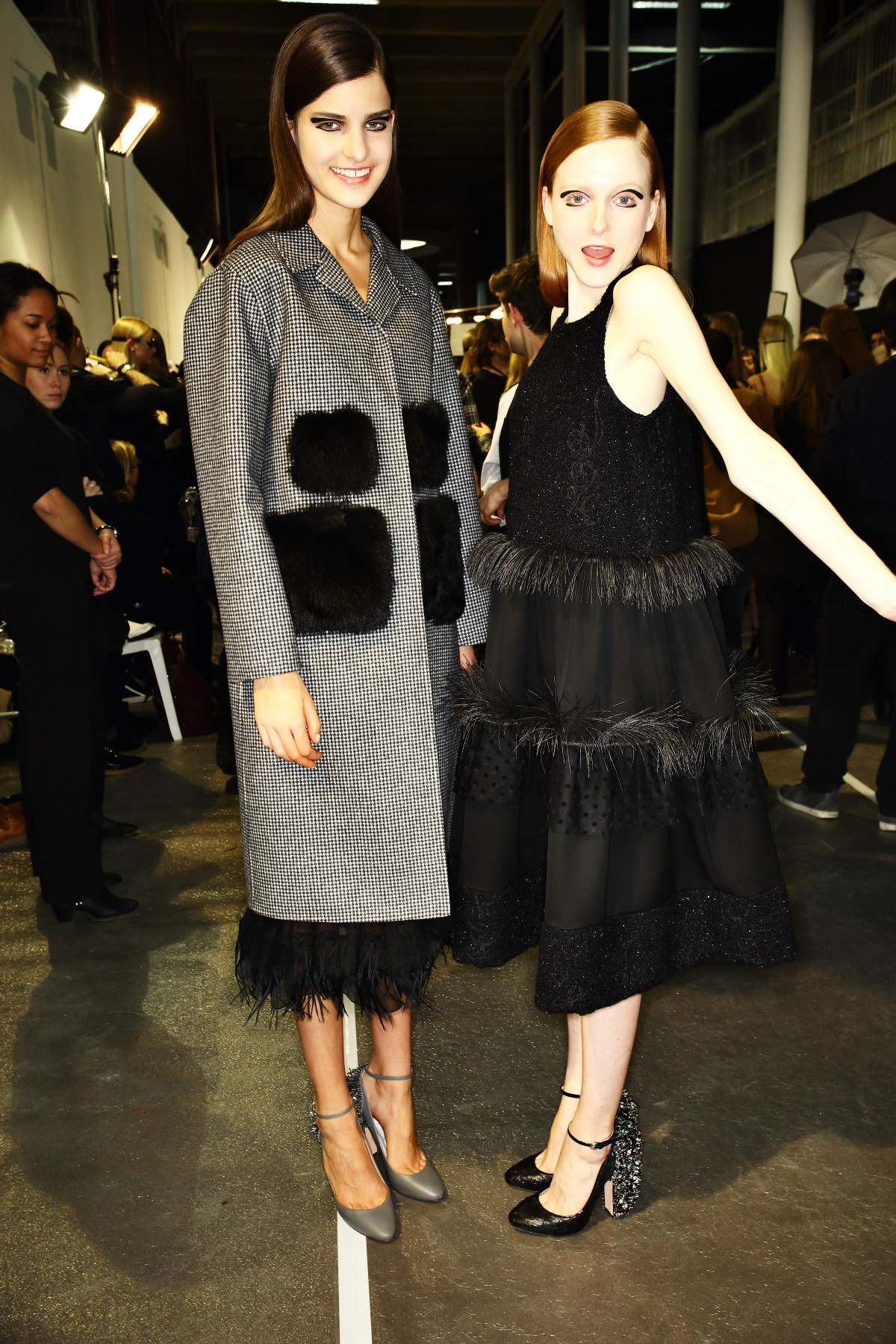 Rochas AW1516 Fashion Show Paris Backstage